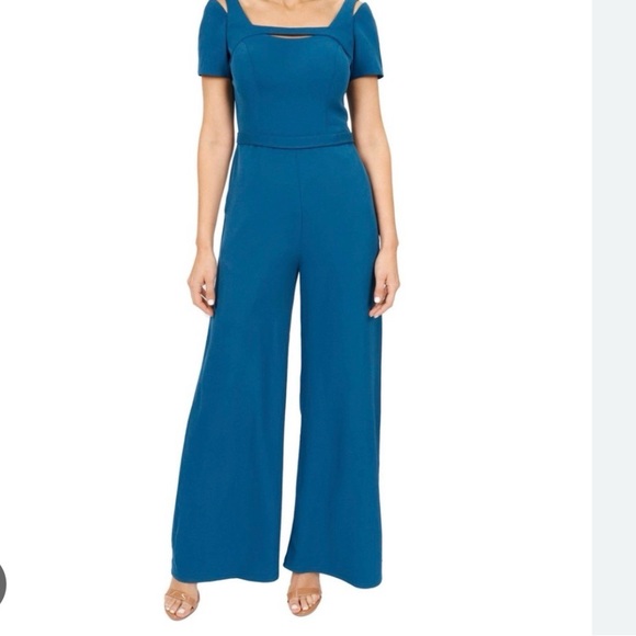 Rene Ruiz Elegant Navy Jumpsuit
